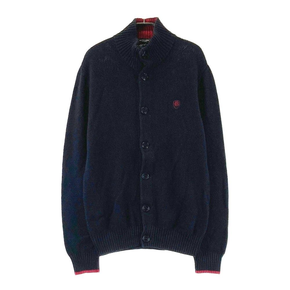 BURBERRY BLACK LABEL ネイビー カーディガン サイズ３ BURBERRY BLACK LABEL バーバリーブラックレーベル カーディガン