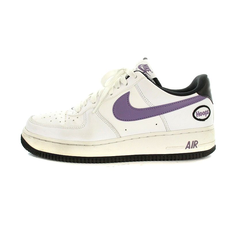 ナイキ NIKE Air Force 1 Low 07 LV8 White Canyon Purple Black エアフォース1 ロー 07 LV8 ホワイト キャニオンパープル ブラック スニーカー US9 27cm DH7440-100 A /AK4 