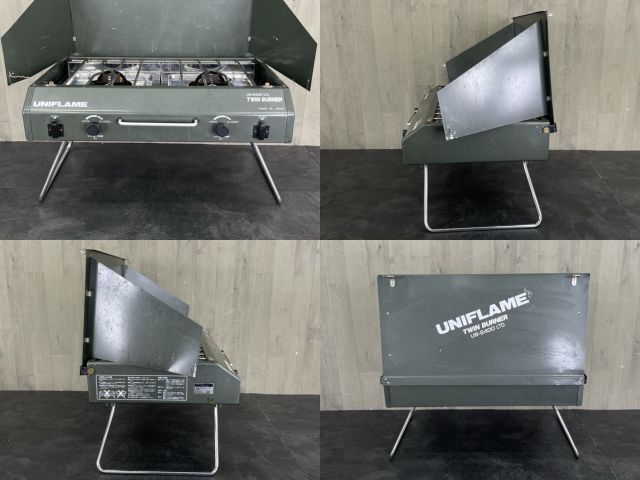 ツインバーナー 【中古】動作保証 UNIFLAME ユニフレーム US