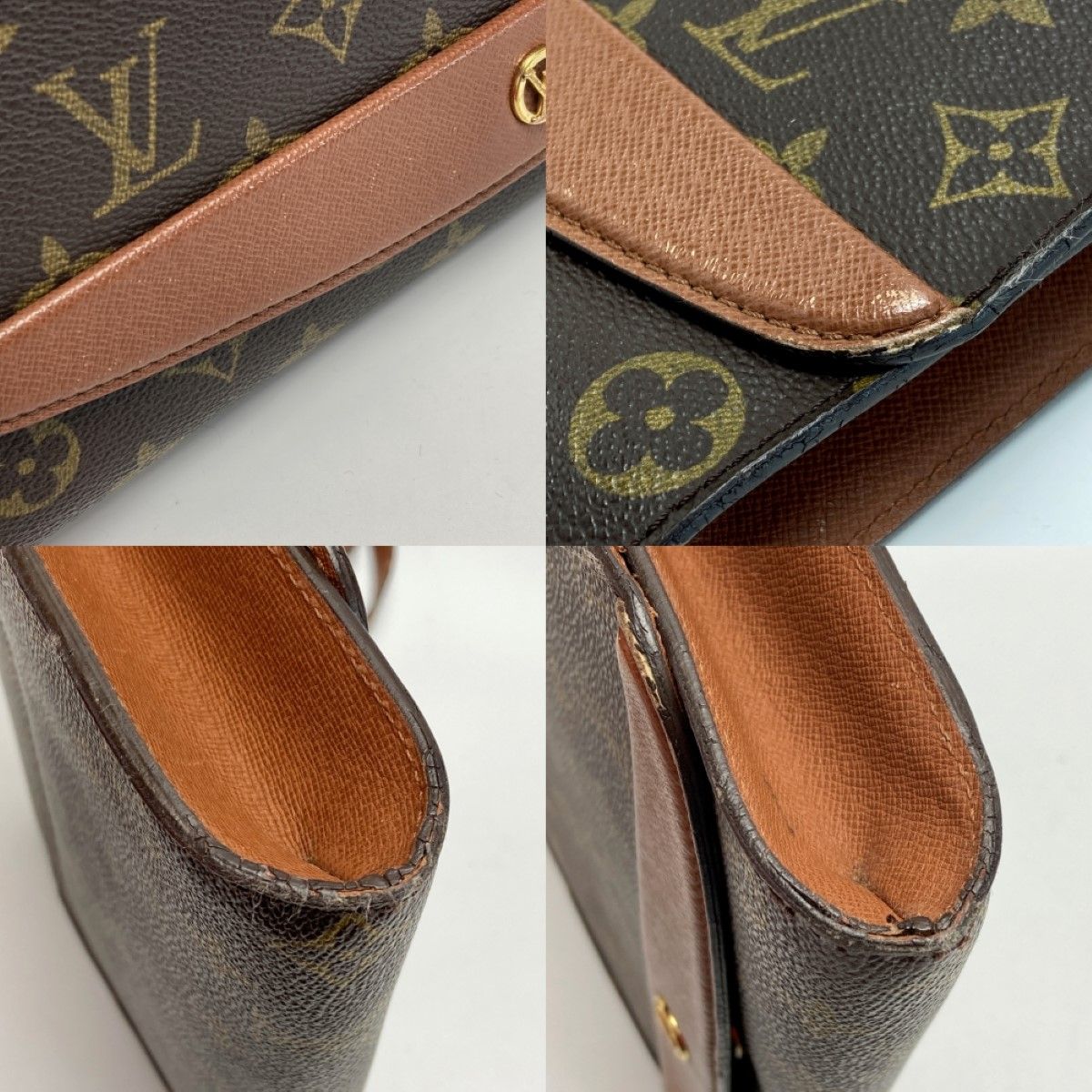 LOUIS VUITTON ルイヴィトン モノグラム ボルドー M51797 2WAY 