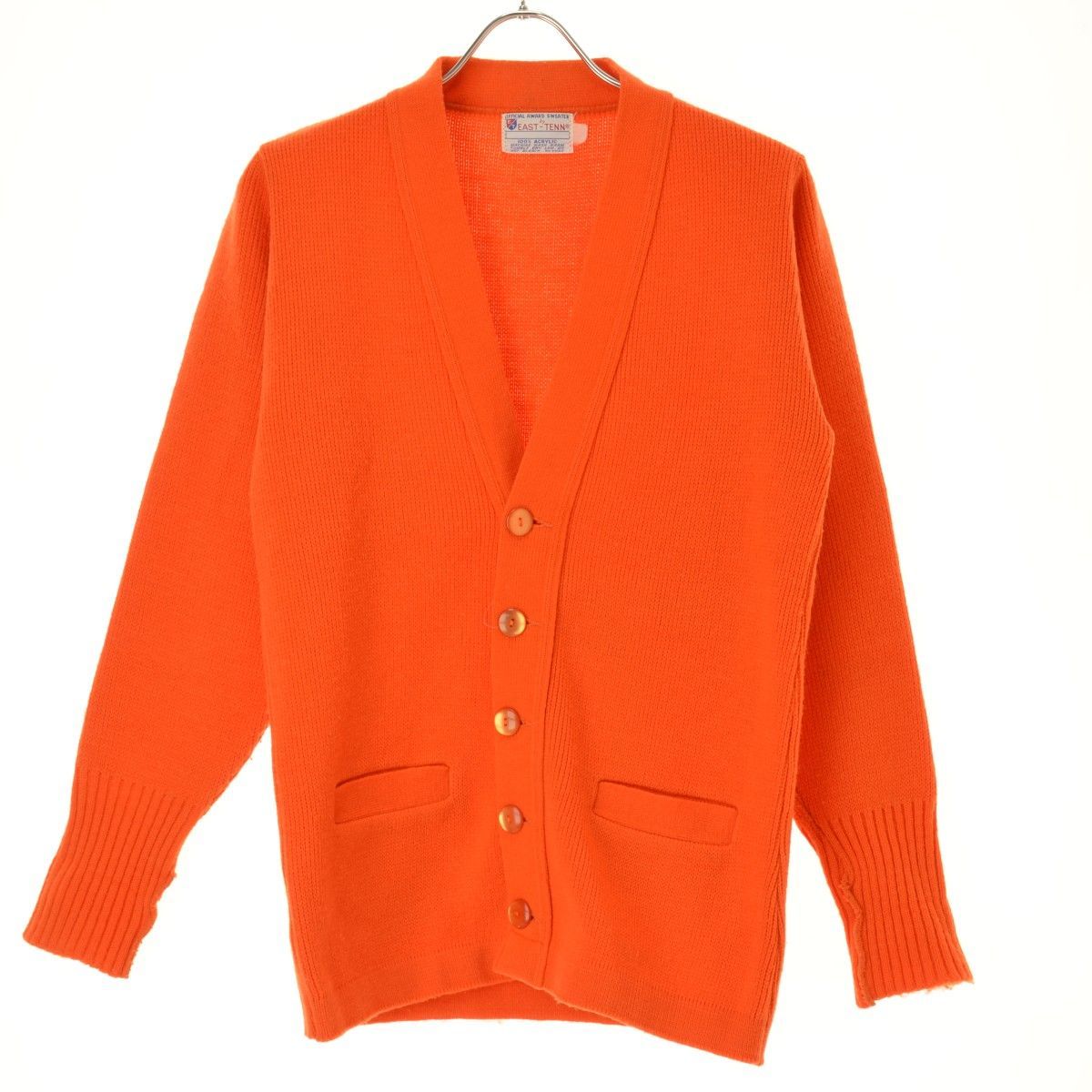 VINTAGE】70~80s アクリル100% official award sweater by east 