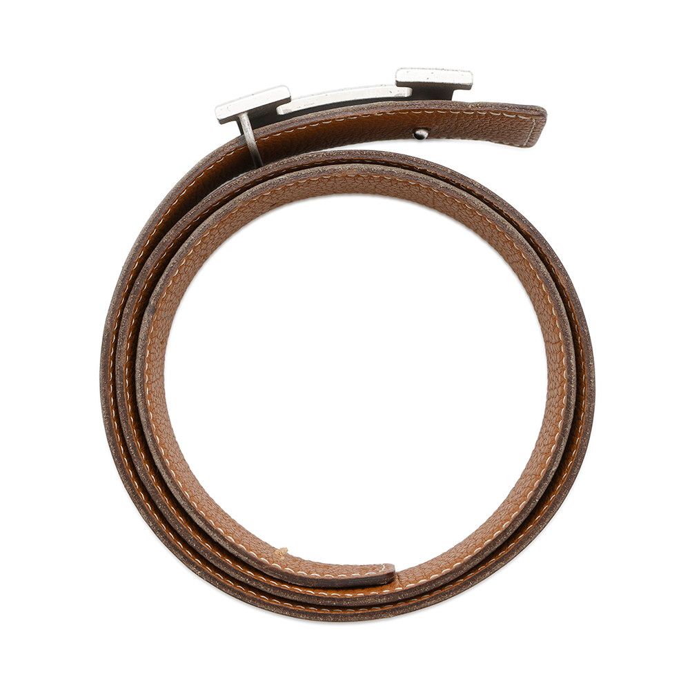 エルメス 75 H ゴールド バケット ブラック ベルト HERMES エルメス Hロゴ ◯Z刻印入り レディースベルト ゴールド