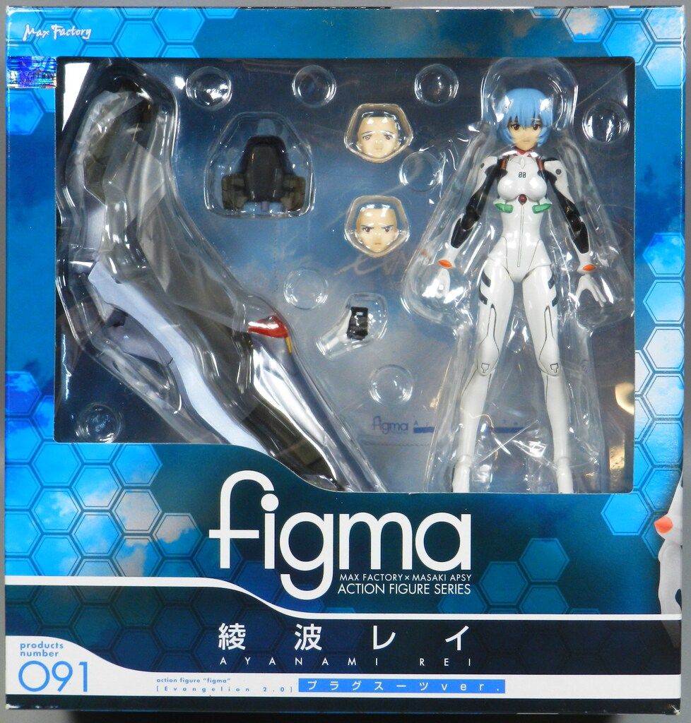 マックスファクトリー figma 091 綾波レイ figma 091 ヱヴァンゲリヲン