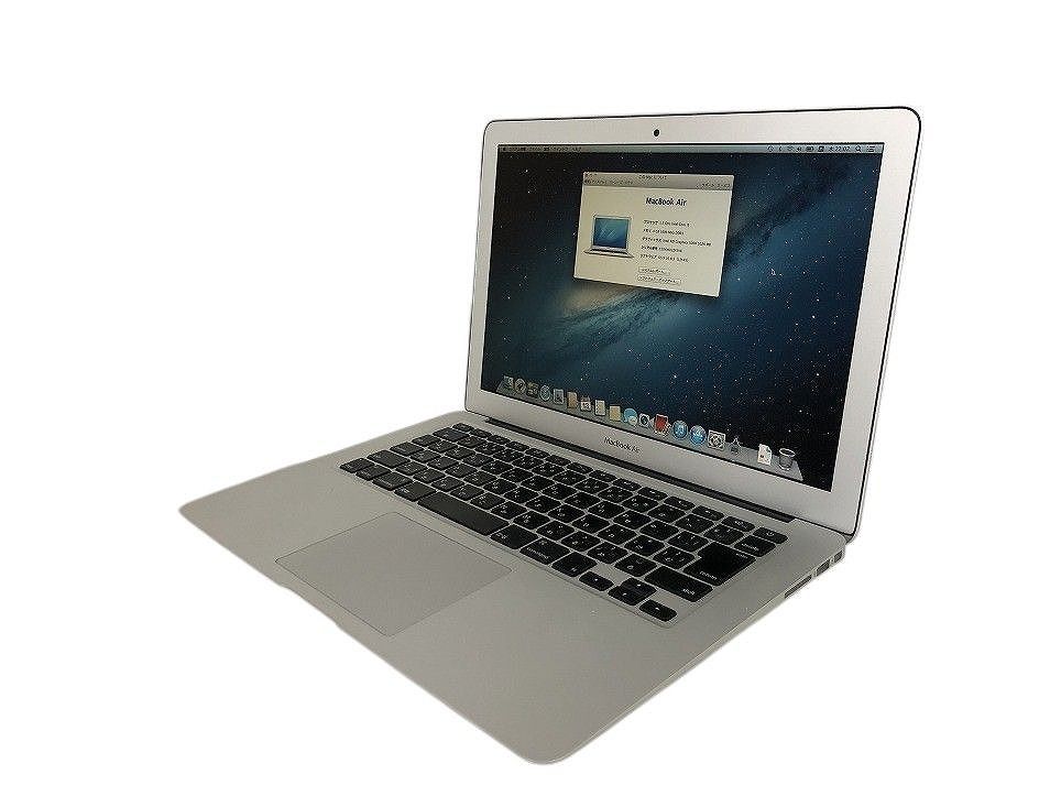 Apple MacBook Air A1466 13インチ Mid 2013 Core i5-4250U メモリ4GB SSD256GB OS再インストール済 AMK621387相
