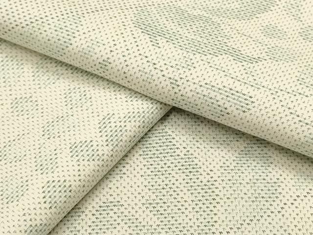 平和屋着物●本場大島紬　白大島　9マルキ　草花文　正絹　逸品　CAAS0006th 平和屋着物○本場大島紬 白大島 9マルキ 草花文 正絹 逸品 CAAS0006th