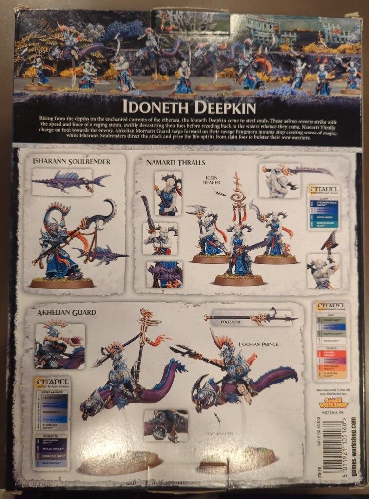GAMESWORKSHOP WARHAMMER Age of Sigmar Idoneth Deepkin Start Collecting Idoneth Deepkin