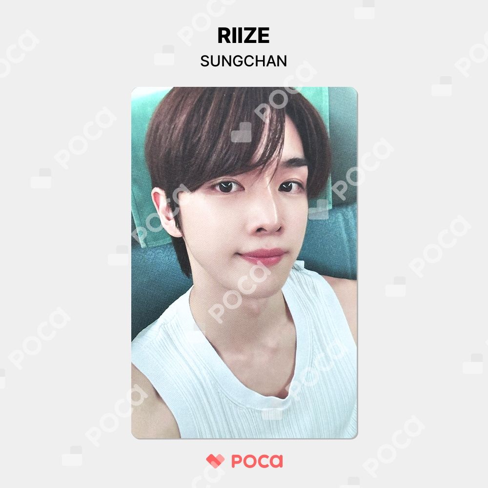 RIIZE ソンチャン ボーディングパス アンコン 公式 フォトカード トレカ RIIZE ソンチャン トレカ RIIZING Photo Pack Ver. 公式 トレカ