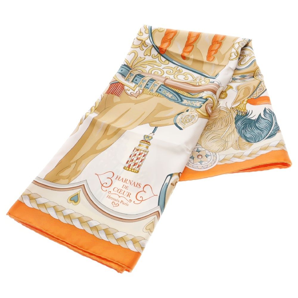 HERMES (エルメス) カレ90 HARNAIS DE COEUR アルネ・ドゥ・クール
