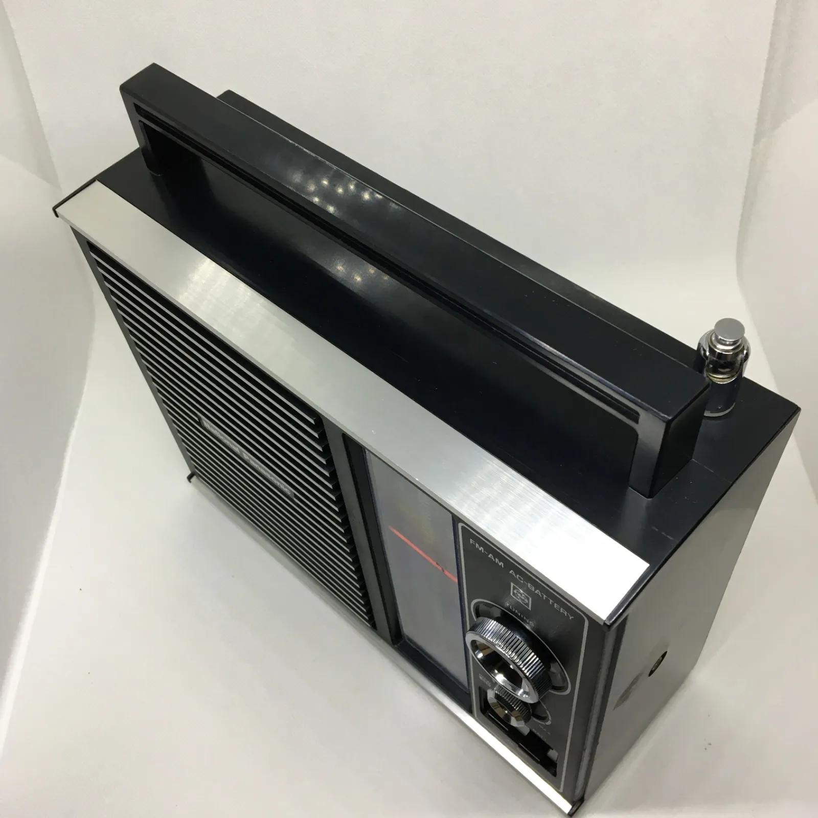 動作品】美品 National Panasonic RE-695 AM/FM 2バンド 卓上型ホーム