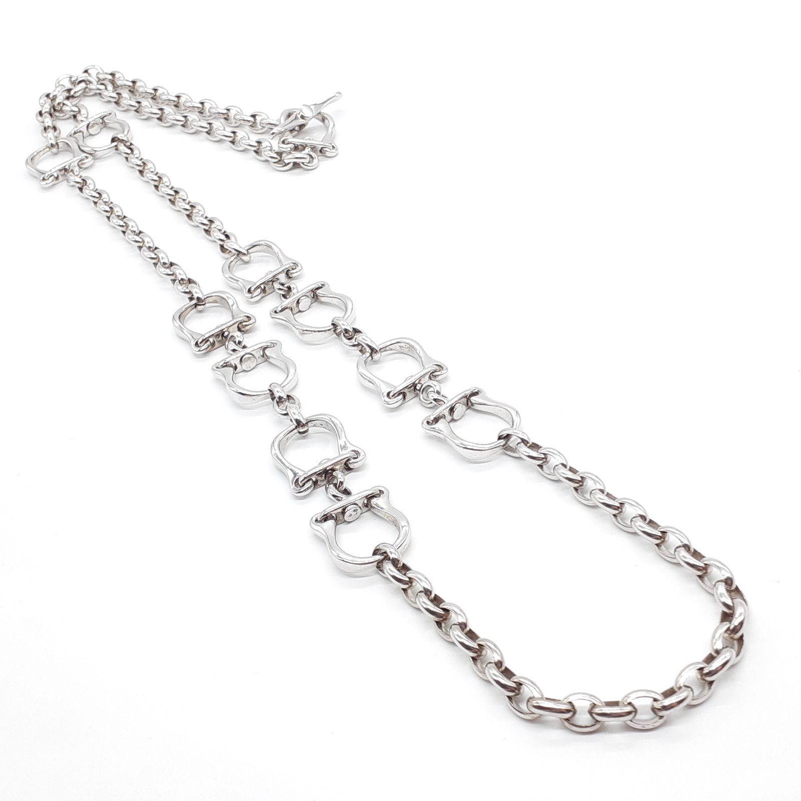 Brooks Brothers ホースシューロングネックレスsilver925