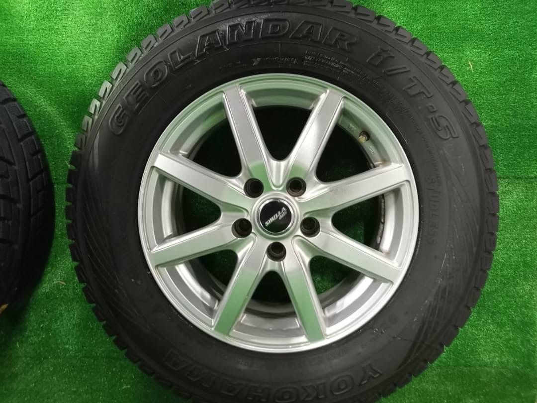 メール便送料無料05 デリカD5で使用 AUTO GREEN 215/70R16 - 通販