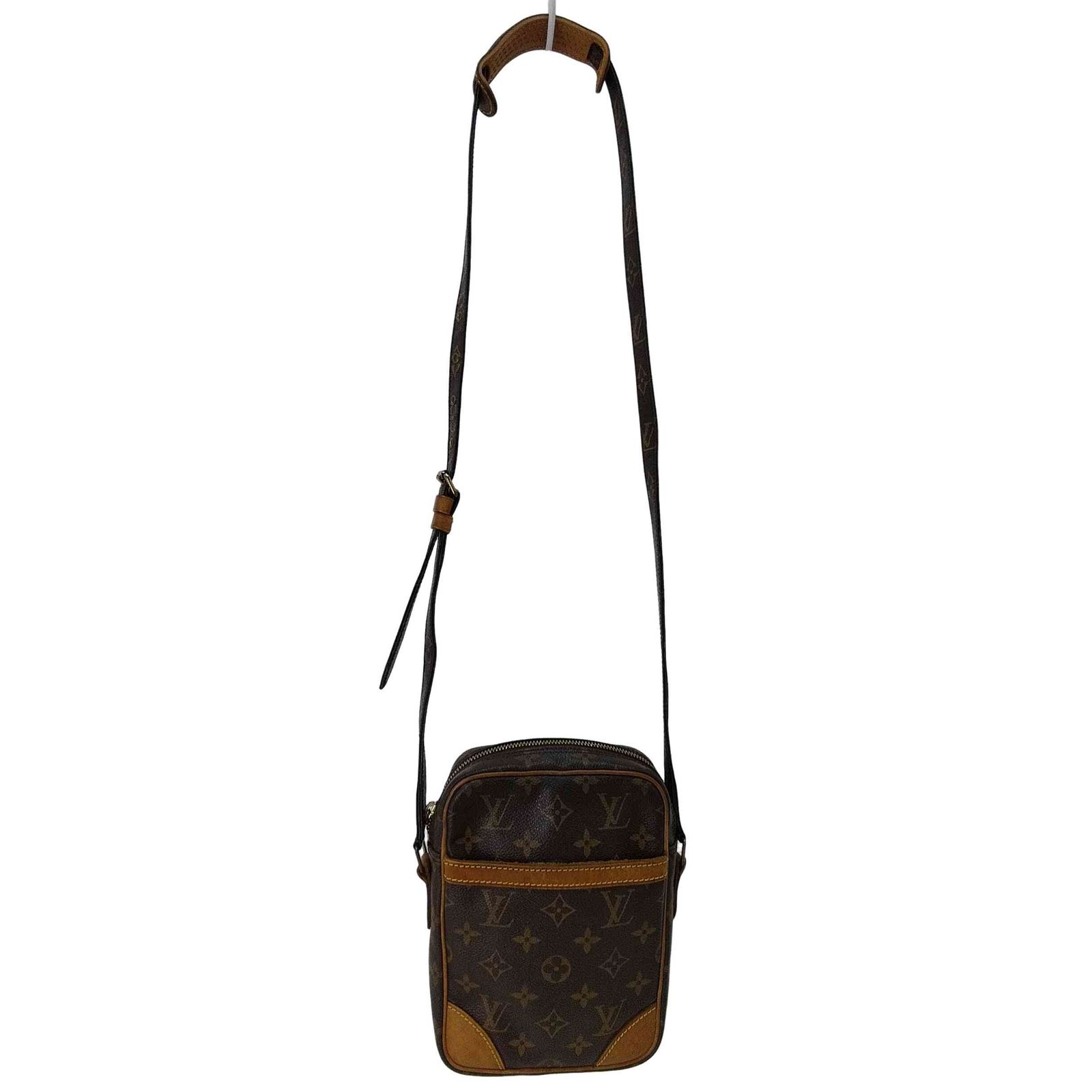 ルイヴィトン LOUIS VUITTON モノグラム ダヌーブ ショルダーバック メンズ 表記無
