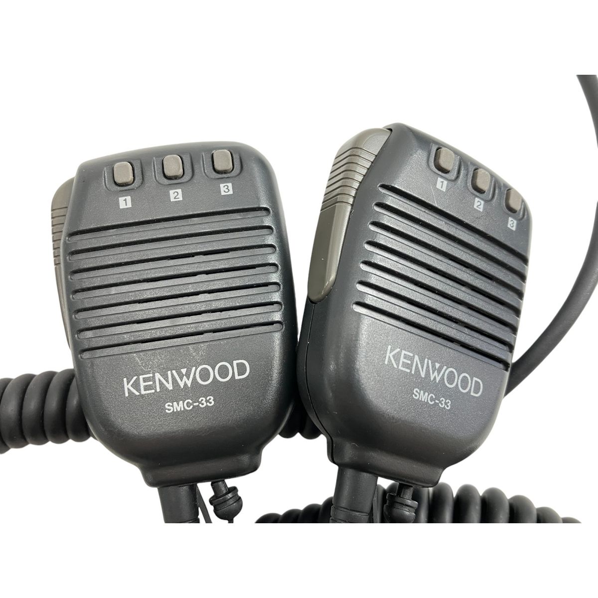 KENWOOD TH-77 / SMC-33 トランシーバー ハンディ機用マイク付き 2点