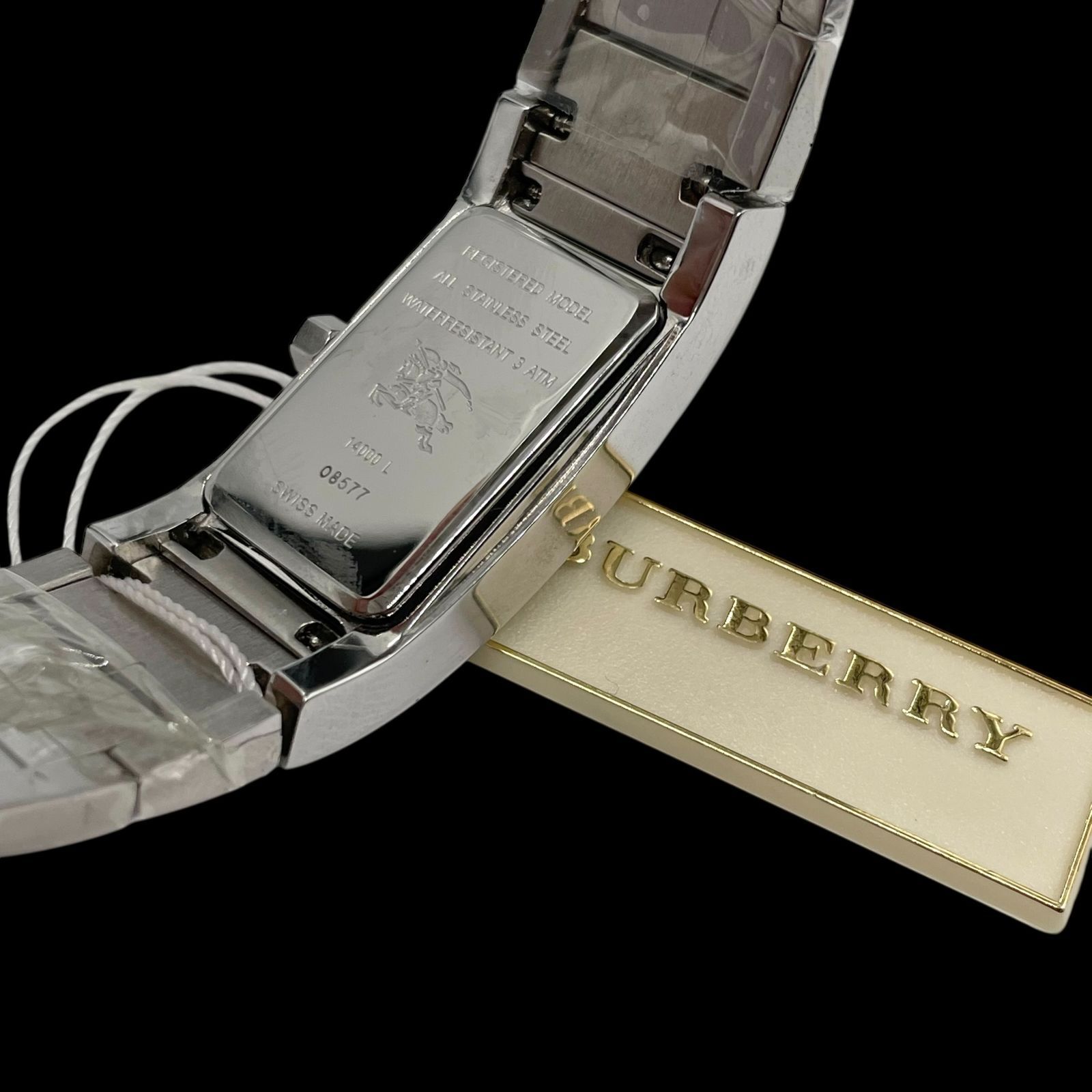 新品電池稼働品 未使用品 BURBERRY バーバリー 14000L メンズ腕時計 SS