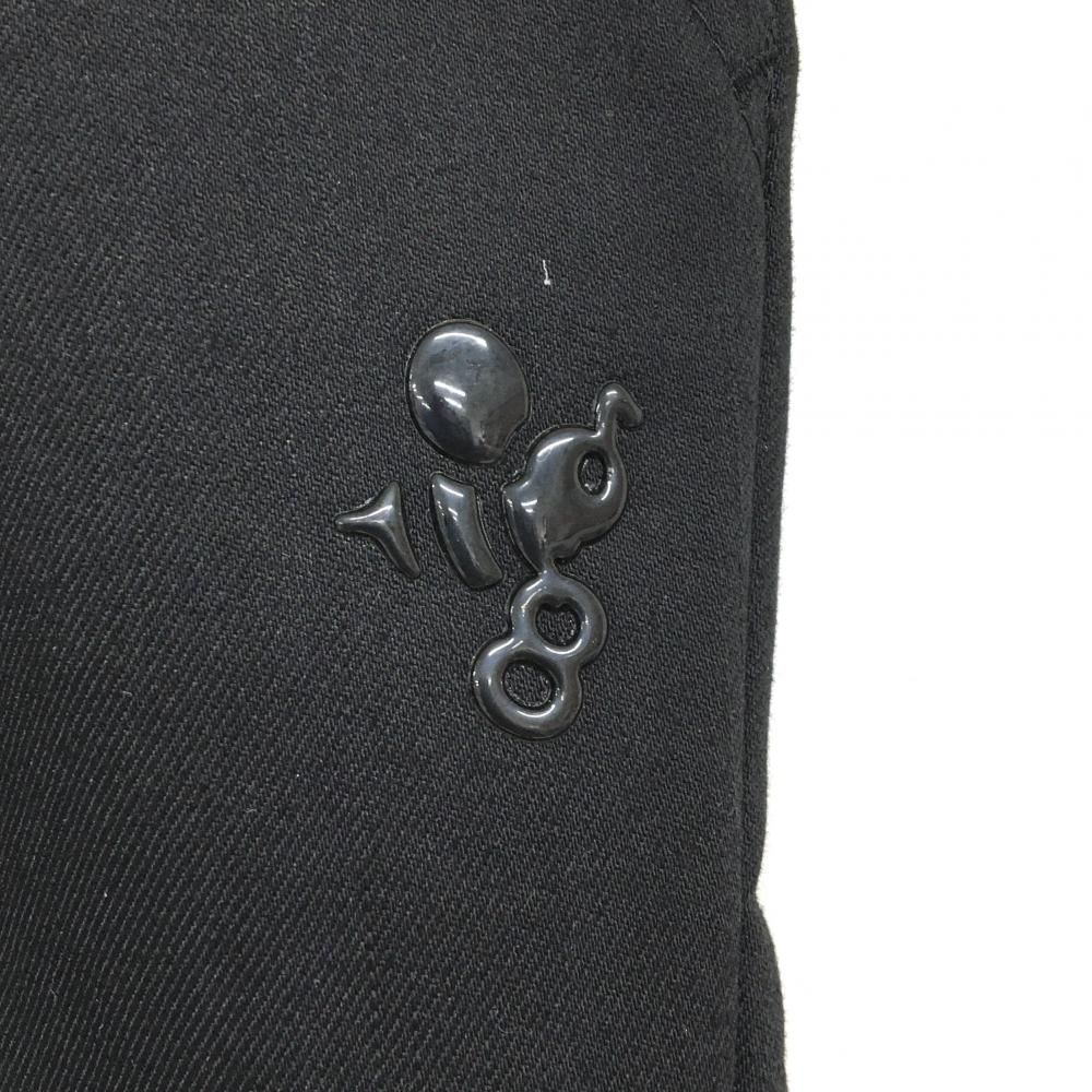 ☆SALE価格☆【超美品】ハチヤーズ ジョガーパンツ 黒 ラバーロゴ