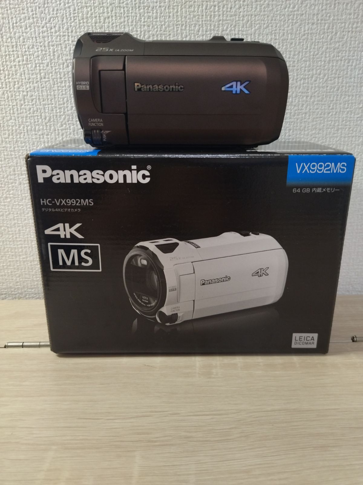 PanasonicHC-VX992MS 4Kビデオカメラ+バッテリー2個+ケース Amazon.co.jp: WAIYUJP収納ケース互換の パナソニック(Panasonic