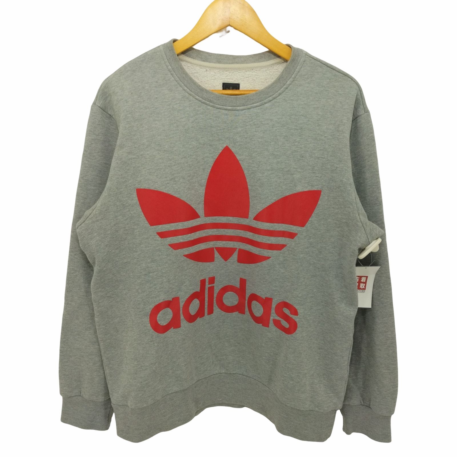 アディダス adidas 90～2000s 万国旗タグ 両面トレフォイルロゴ