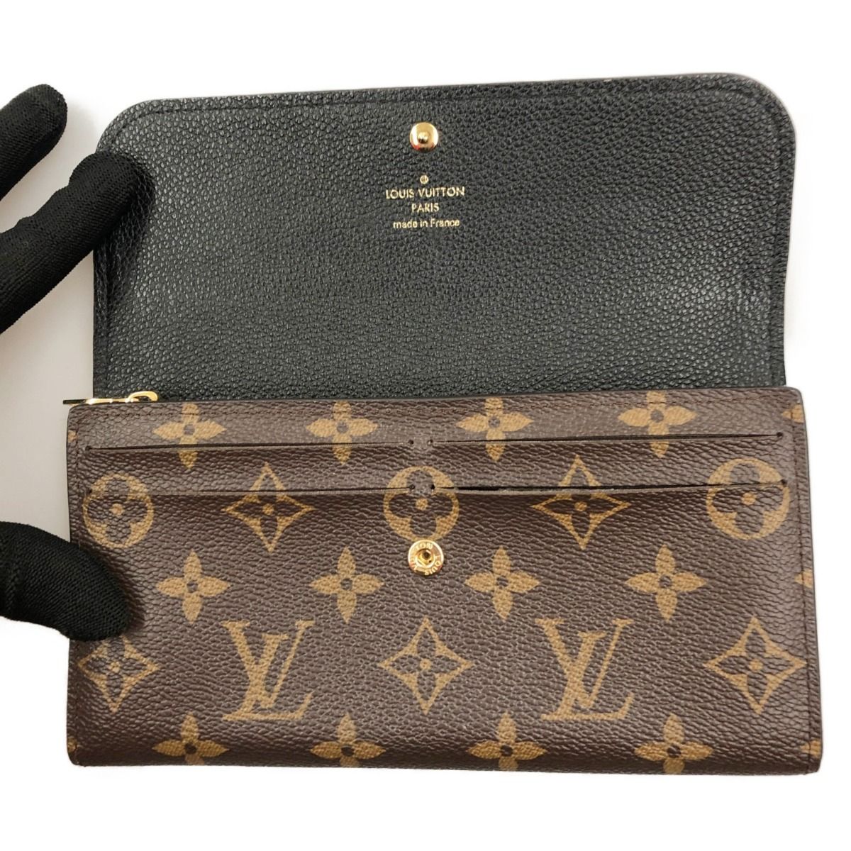 〇〇LOUIS VUITTON ルイヴィトン モノグラム ポルトフォイユ ...