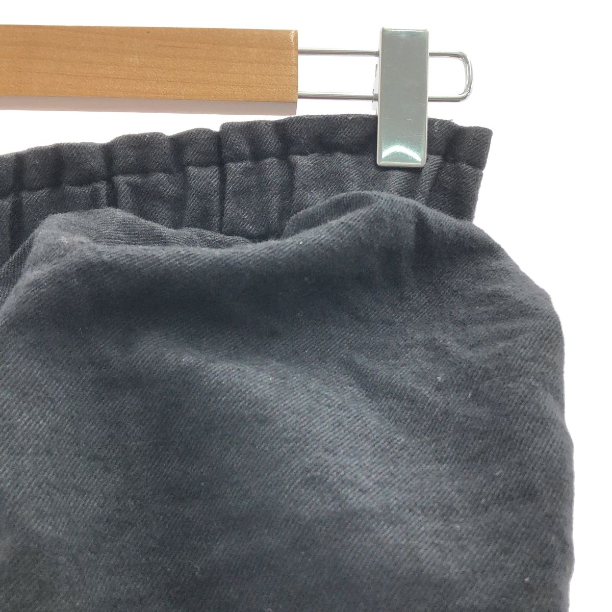 tricot COMME des GARCONS トリココムデギャルソン 2013AW インサイドアウト ウエストゴム ギャザー スカート ブラック レディース