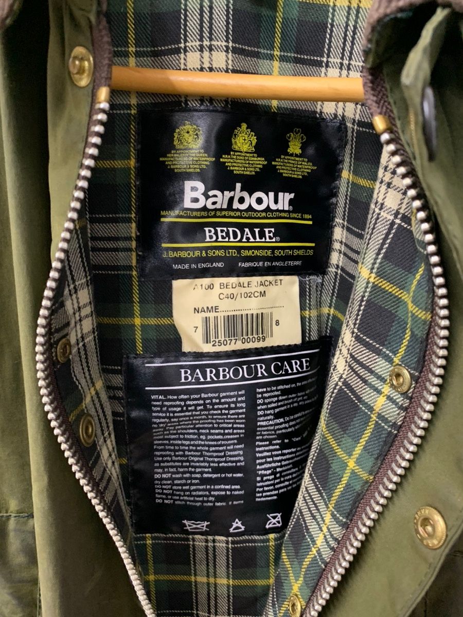 Barbour Bedale ジャケット C40/102CM ダークグリーン バブアー Barbour BEDALE オイルジャケット C40/102CM ジャケット ロゴ