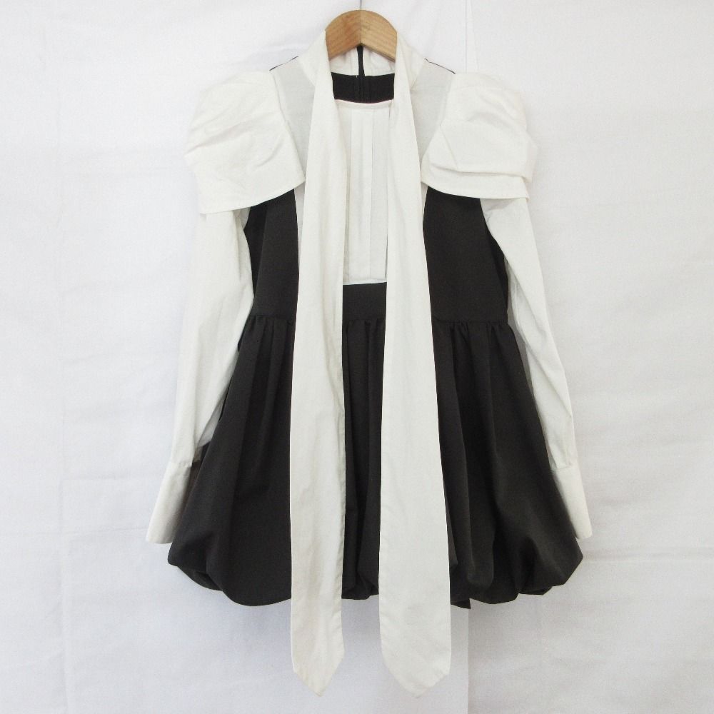 美品 22AW maronenonfee マーロンエノンフィ ボウタイ バルーン  