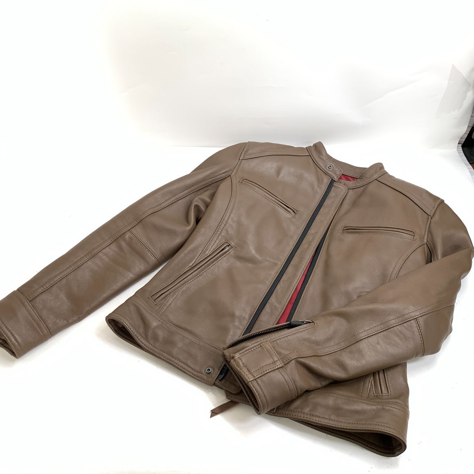 ロッソスタイルラボ レザー ライダース レディース ライダーズブラウン