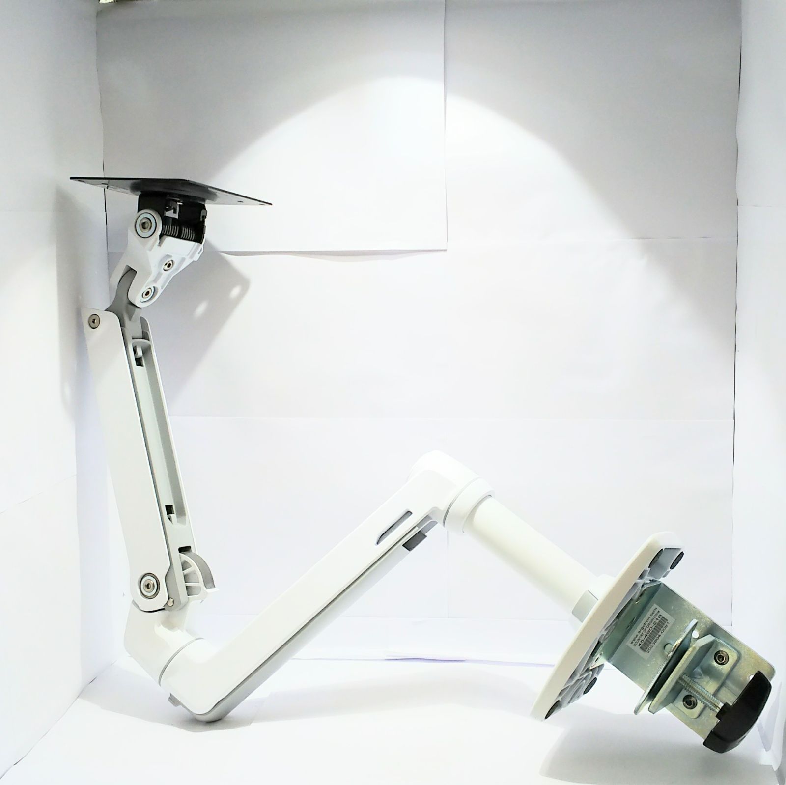 エルゴトロン】クランプ式 LXデスクマウントアーム/ホワイト/アーム