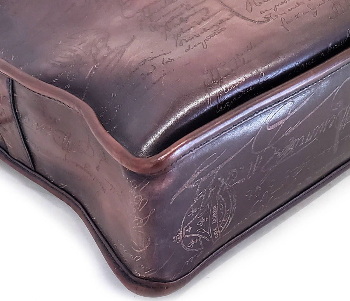 J-608◇美品【ベルルッティ Berluti】アンジュール カリグラフィ