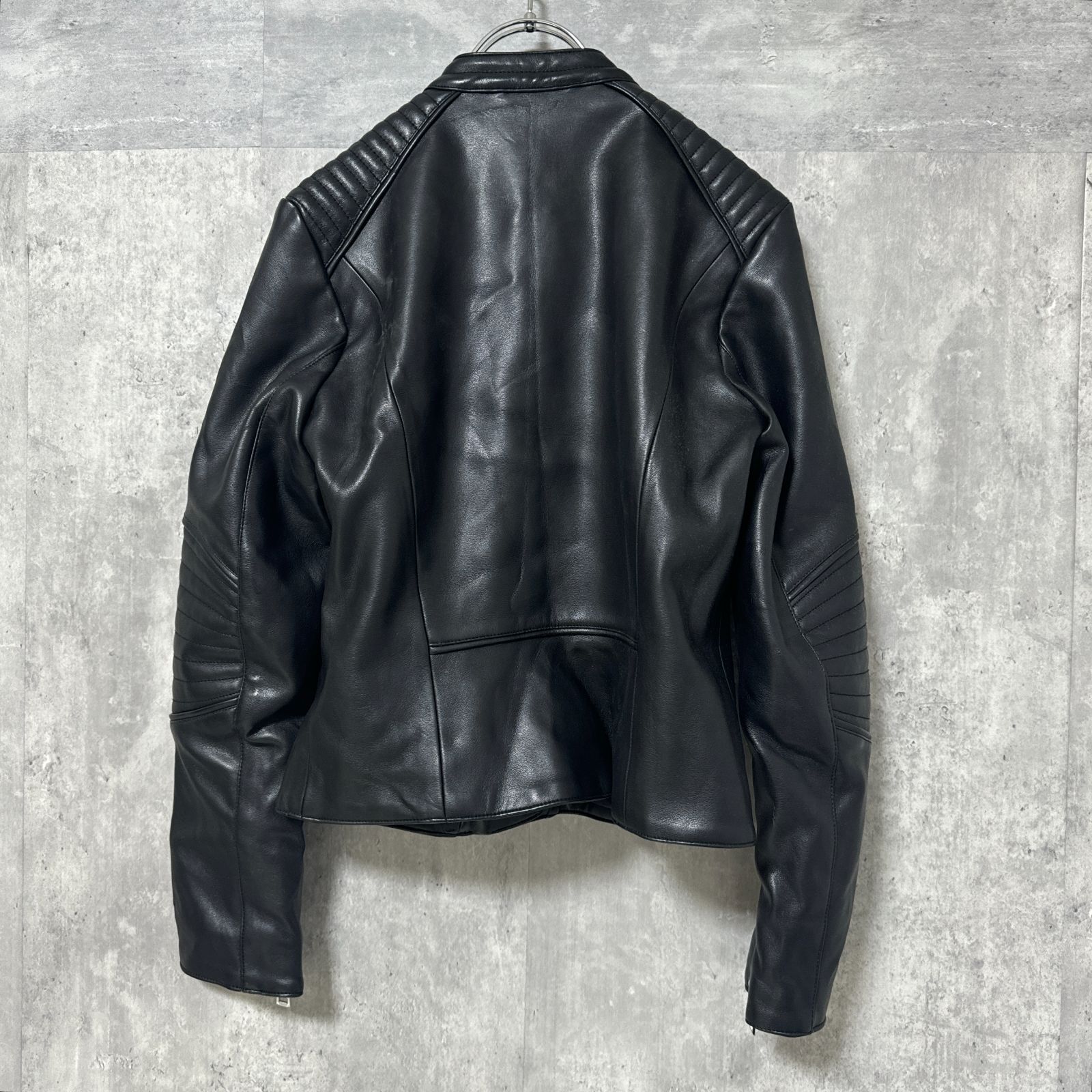 ZARA BASIC ザラ ベーシック ライダース シングル US Sサイズ ブラック 
