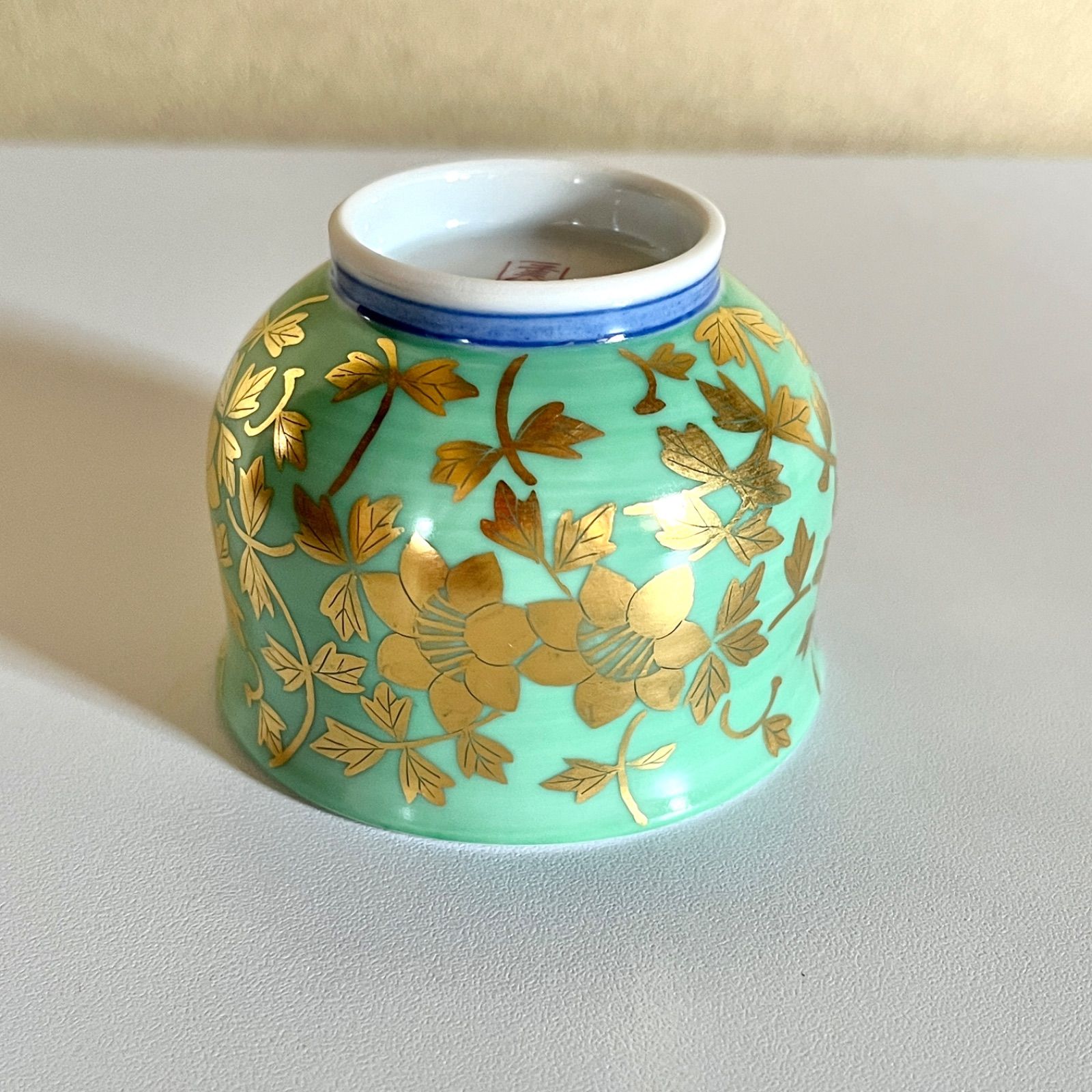 金襴手唐草 緑