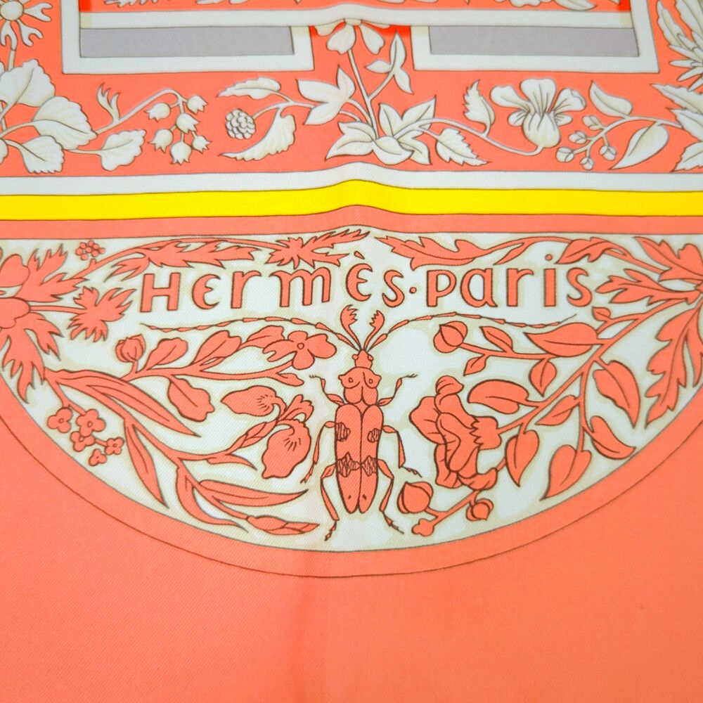 HERMES エルメス カレ90・joyaux de L'ETE 夏の宝石・スカーフ ネック