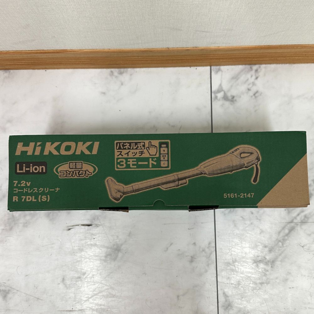 □HiKOKI ハイコーキ R 7DL（S）コードレスクリーナー 美品 A25-84