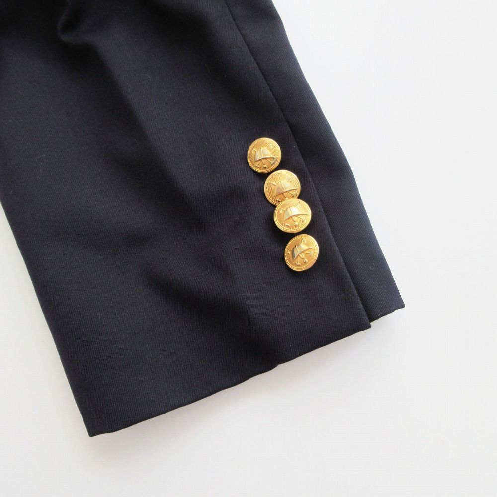 オンワード樫山製 ポロ バイ ラルフローレン 2B紺ブレ 金ボタン POLO RALPH LAUREN ポロラルフローレン ヴィンテージ 金ボタン