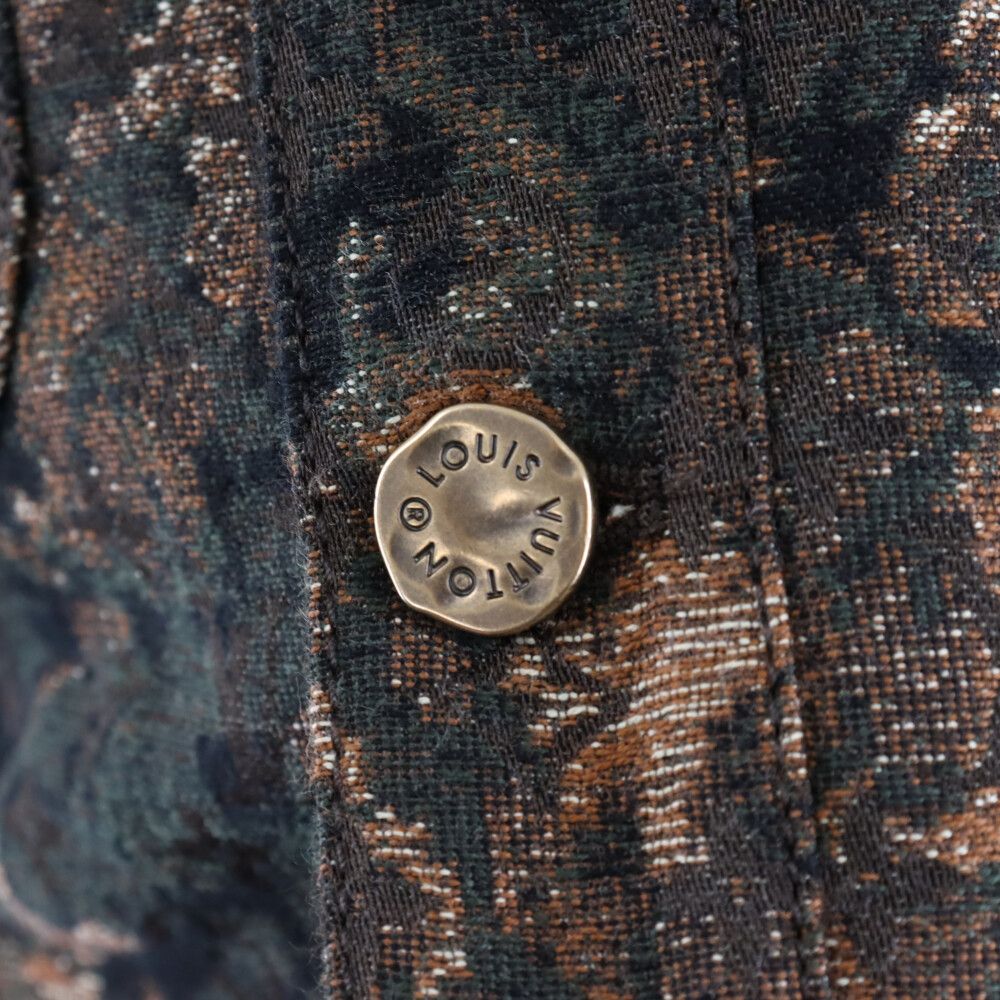 専用LOUIS VUITTON シアリングモノグラムジャケット シアリングジャケット モノグラムミラー ジャケット ラムレザー