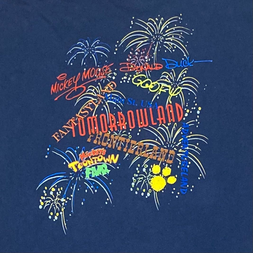 古着 DISNEY World Magic Kingdom 2000 ディズニー Mickey Mouse Walt