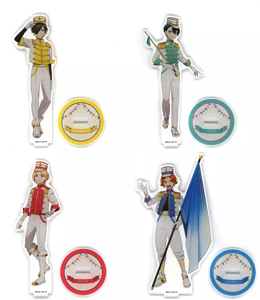 中古】アクリルスタンド・アクリルパネル 全4種セット アクリル