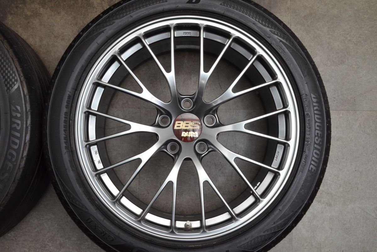 超超ジュラルミン鍛造】BBS RZ-D 19in 8.5J 9.5J +35 PCD120 レグノ GR 