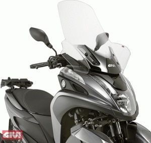 Givi / ジビ ウインドシールド AIRSTAR カラーレス - ABE | 137AG 128AG ウインドシールド AIRSTAR カラーレス ABE 1個 GIVI(ジビ