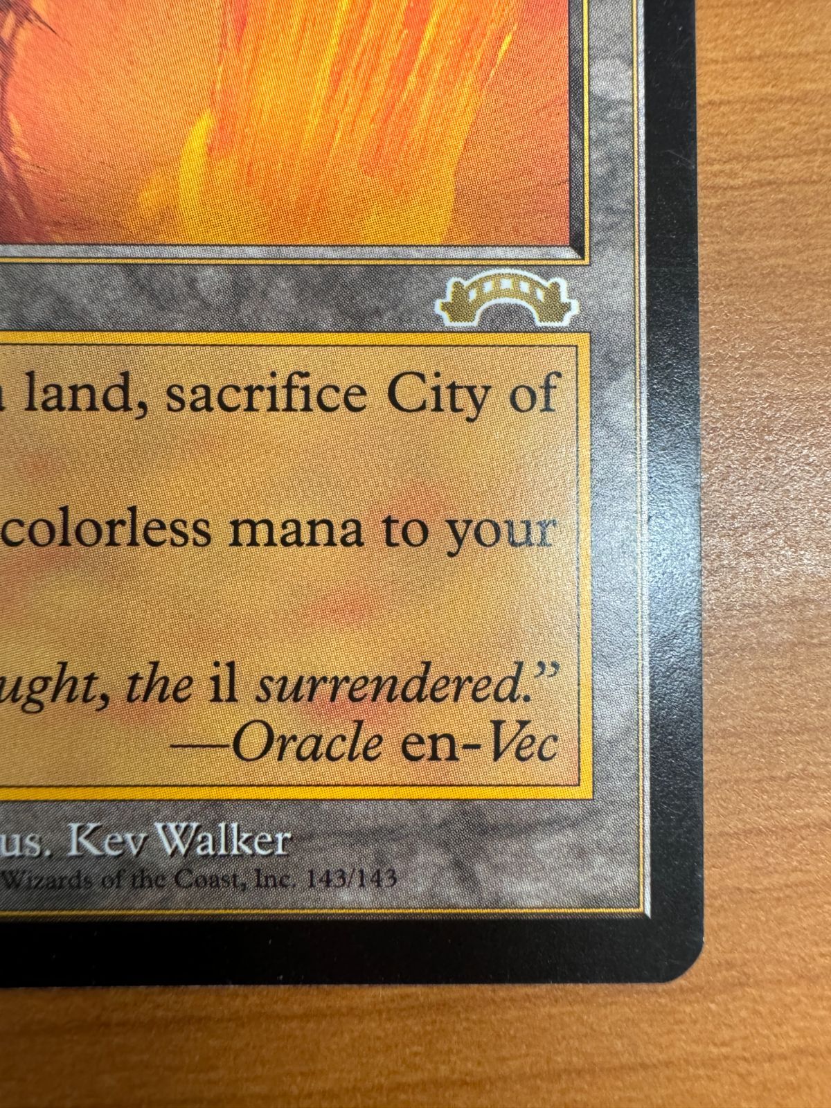 裏切り者の都　英語1枚 EX]裏切り者の都/City of Traitors《英語》【EXO】