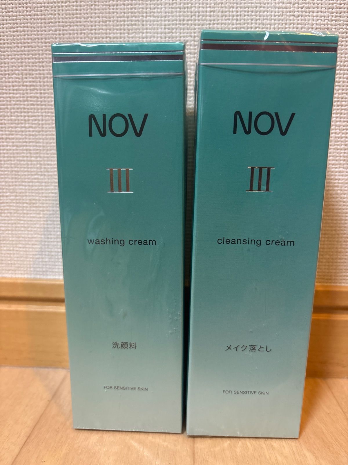 NOV III 洗顔・クレンジング・化粧水セット ノブⅢ洗顔セット