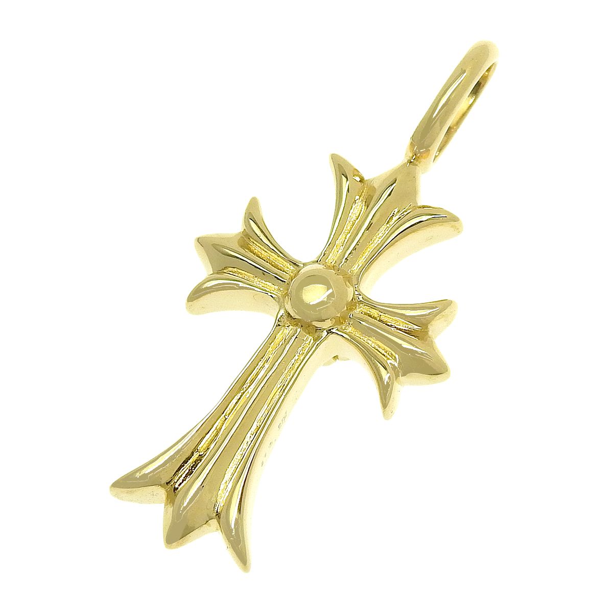 D0.46 クロス ダイヤモンド ペンダントトップ イエローゴールド K18YG アクセサリー ジュエリー ゴールド金 メンズ 40802153639 アラモード