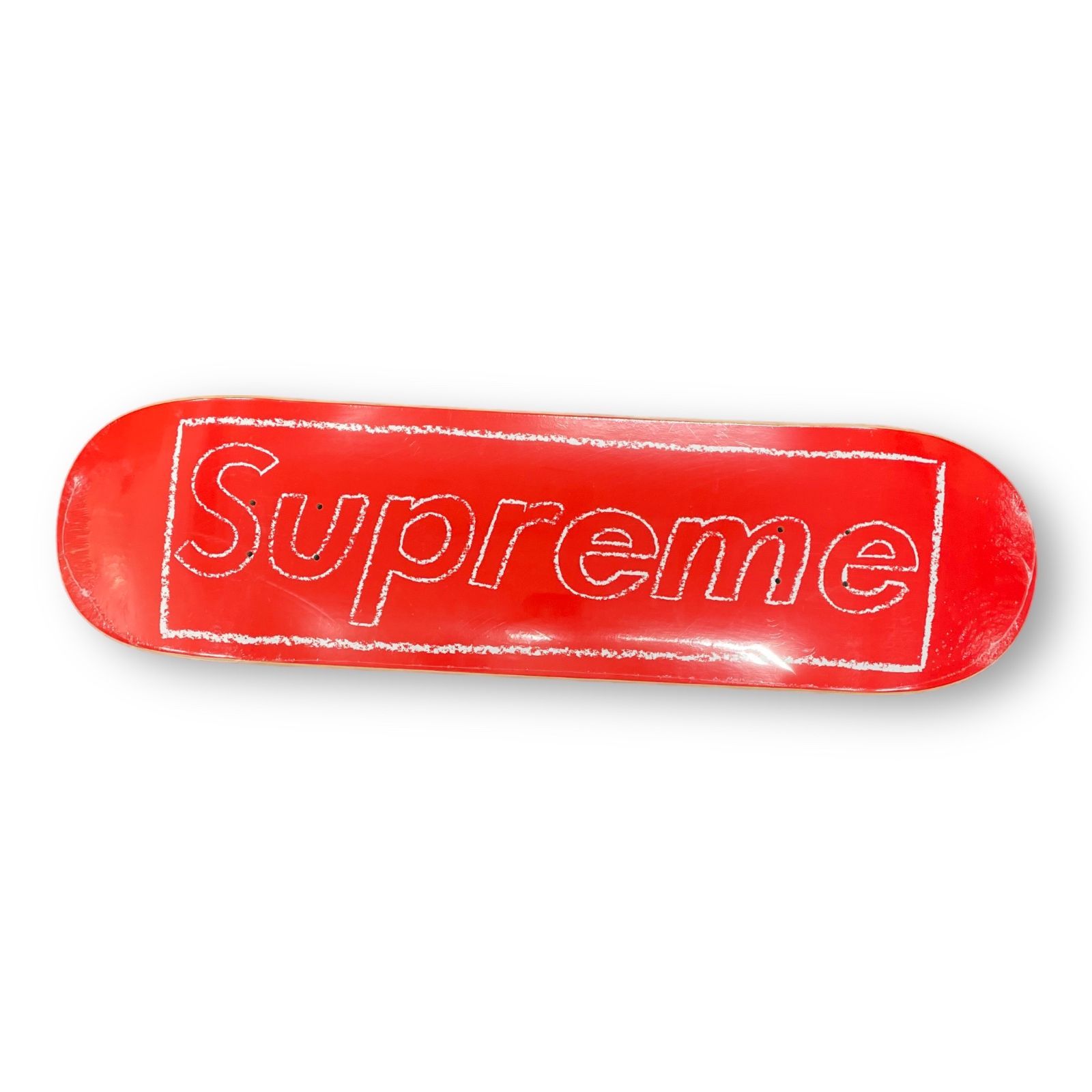 新品 Supreme×KAWS 21SS Chalk Logo Skateboard チョーク ロゴ