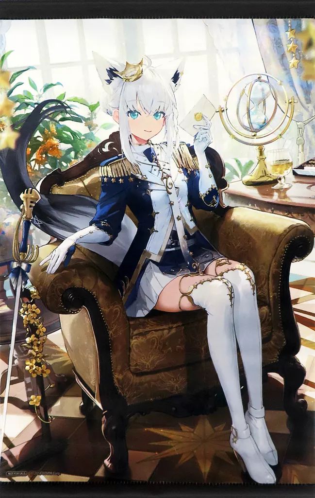 中古】タペストリー 白上フブキ A3タペストリー 「CD バーチャル