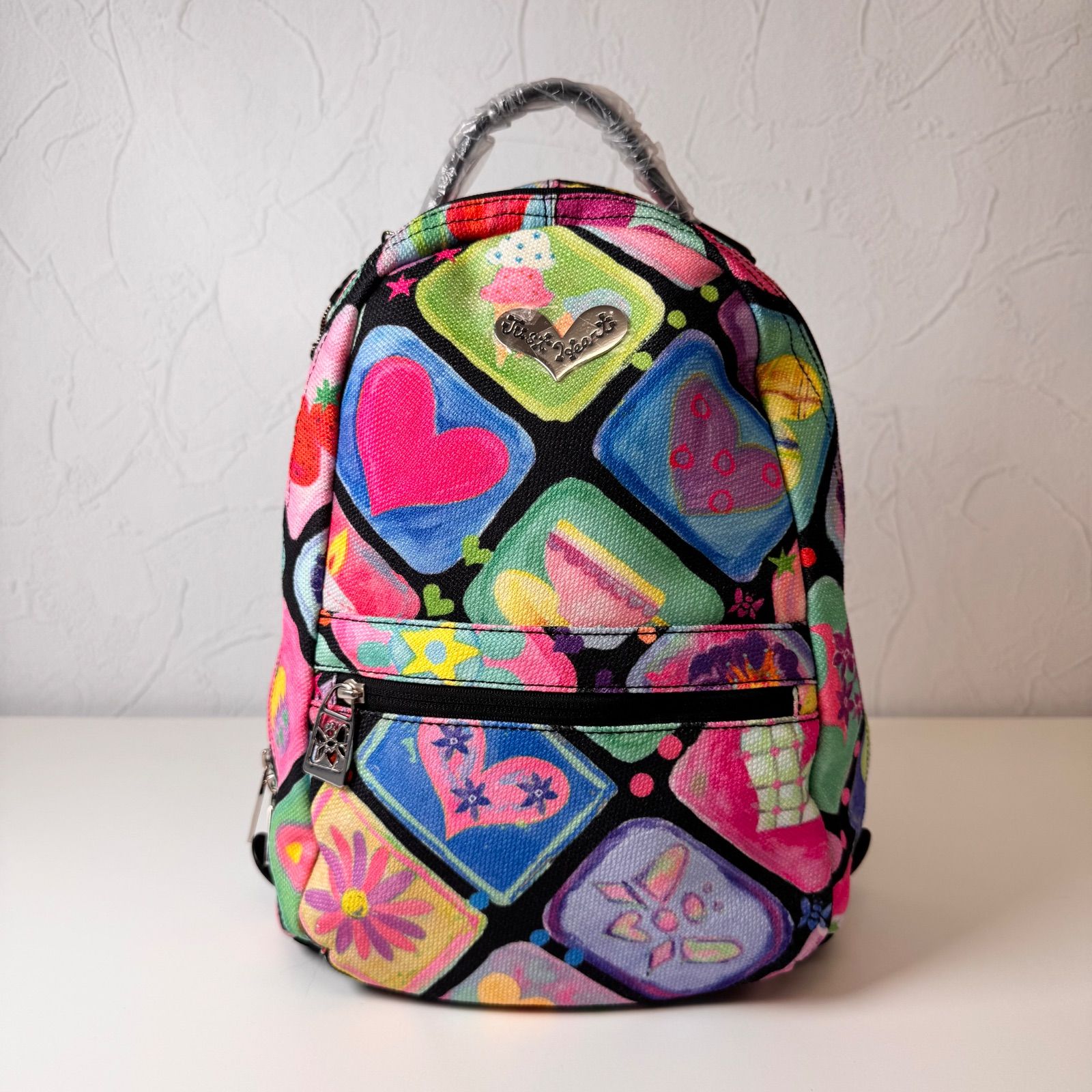 NEWランク Think Bee! シンクビー リュックサック バックパック Just Heart ビーハイヴ ハート マルチ カラフル ６EL