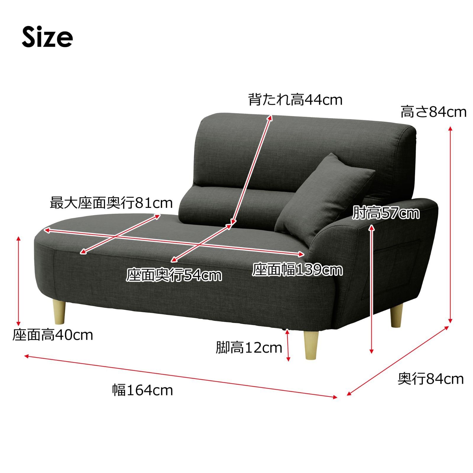 2人掛けソファ 関家具(Sekikagu) ファブリック クッション1個付 キャンディーII 関