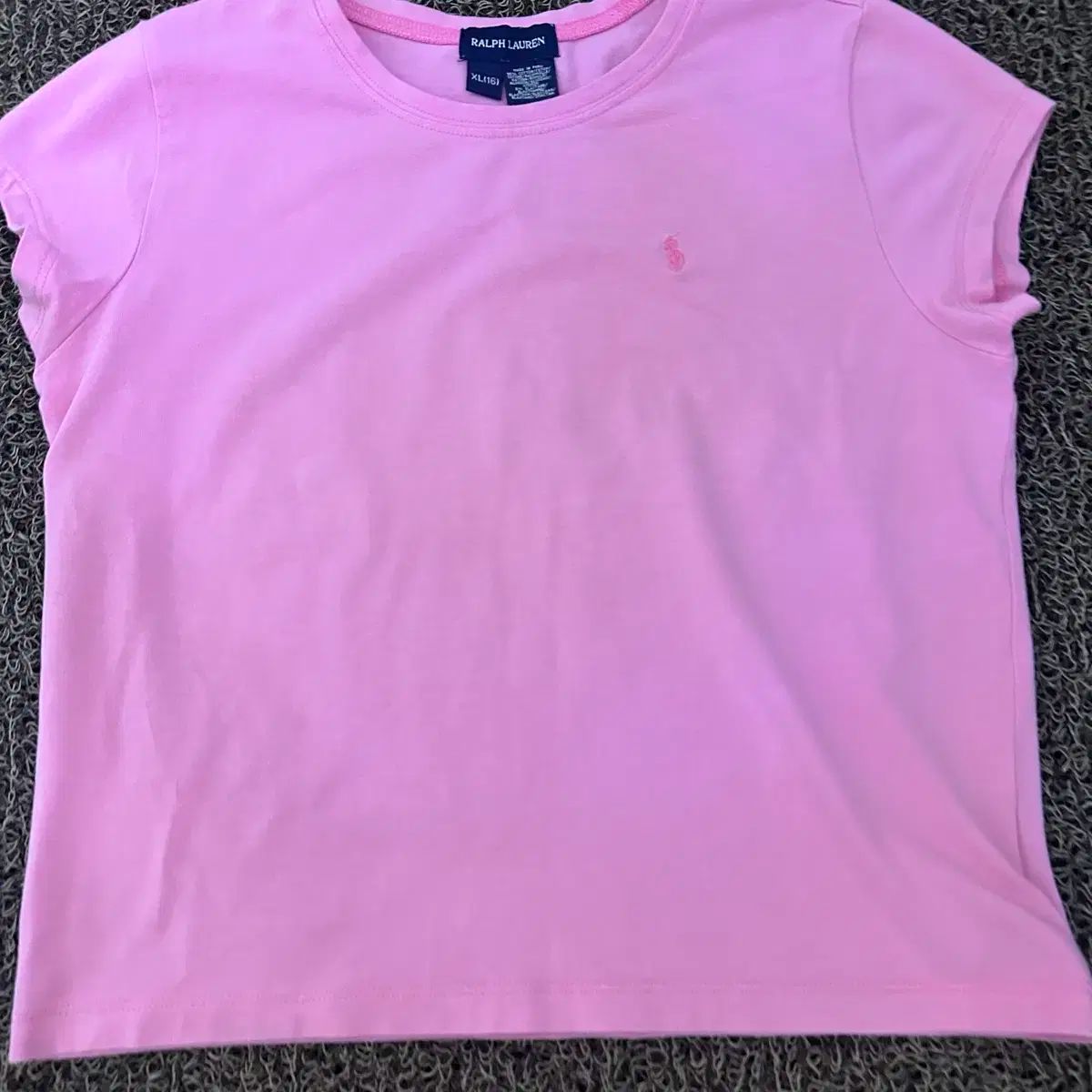 ラルフローレン - POLO キッズ RALPH 半袖 LAUREN 半袖Tシャツ ポロ ポロマーク ちいかわ ポロ・ラルフローレン ラルフローレン子供服 対応商品 メール便 スララク⁄防汚加工⁄オーガニックコットンときめき女の子半袖Tシャツ