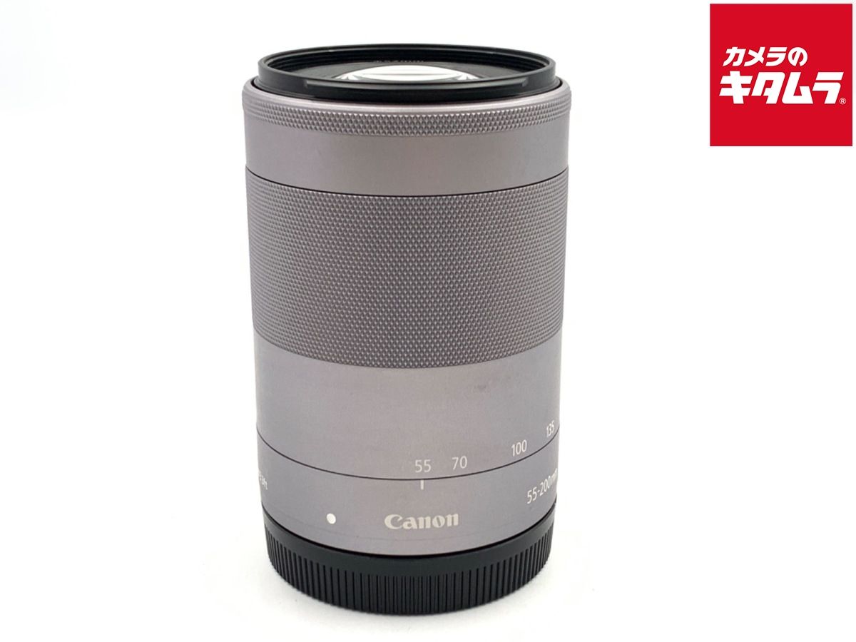 中古】 【並品】 キヤノン EF-M55-200mm F4.5-6.3 IS STM シルバー 中古】 【並品】 キヤノン EF-M55-200mm F4.5-6.3 IS STM シルバー