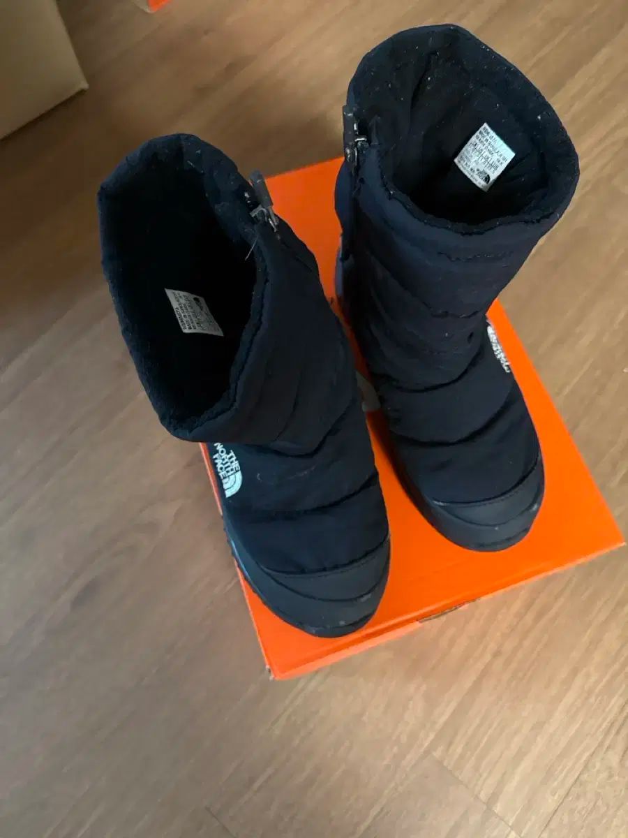 THE NORTH FACE ザノースフェイス キッズ ヌーピー ブーティ 黒