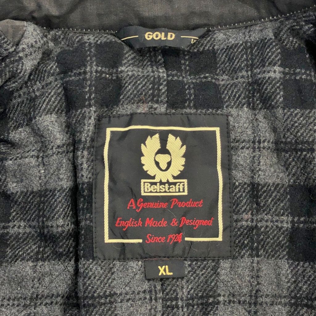 00年代 イタリア製 Belstaff ベルスタッフ SAMMY MILLER サミー ミラー モーターサイクルジャケット メンズ XL 古着 V6623 KANDAIZUMI_COM