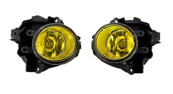 プレミオ フォグランプ トヨタ NZT260 ZRT260 ZRT261 ZRT265 イエロー 社外品 左右セット クロームメッキ H11 ハーネス 光軸 FFCRYSTALESIA_COM
